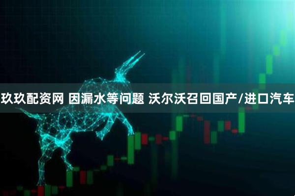 玖玖配资网 因漏水等问题 沃尔沃召回国产/进口汽车